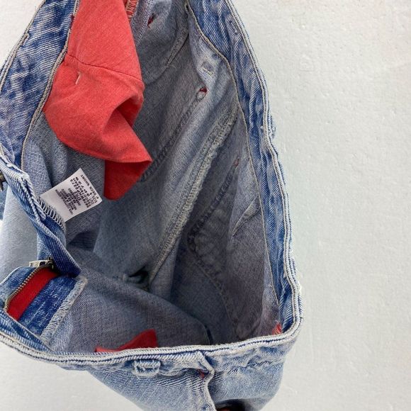 Polo Ralph Lauren Light Wash Mini Denim Shorts - Picture 7 of 7